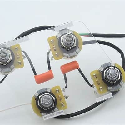 Full Alpha Size Potentiometers LES PAUL OR SG Guitar Wiring Harness Prewired KIT READY image 3