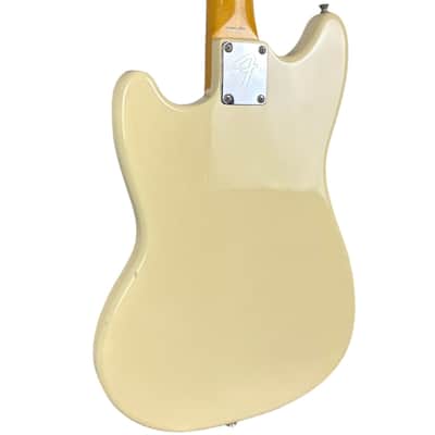 Fender Japan 66 Reissue Mustang 1997-2000 - Vintage White image 5