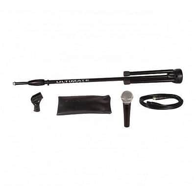Shure SM58 Stage Performance Kit w/ Stand & Cable