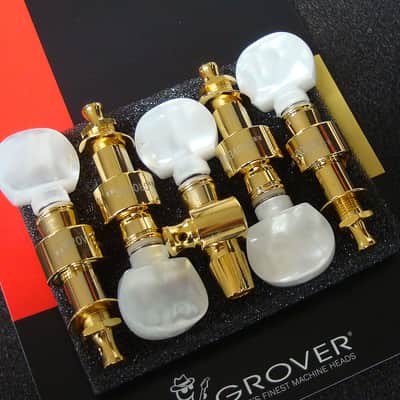 Grover 124G5 PLANETARY™ Banjo Pegs, Gold Finish image 3