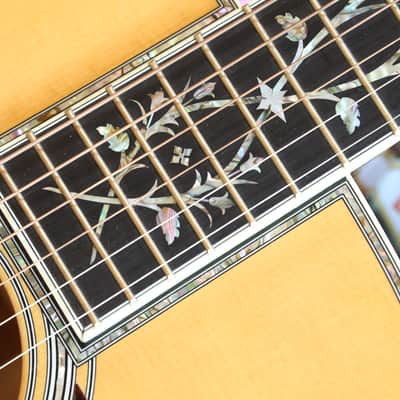 2005 Martin D-42 Flamed Mahogany #5 of 30 Dreadnought Acoustic Guitar Natural Vine Inlay + OHSC image 9
