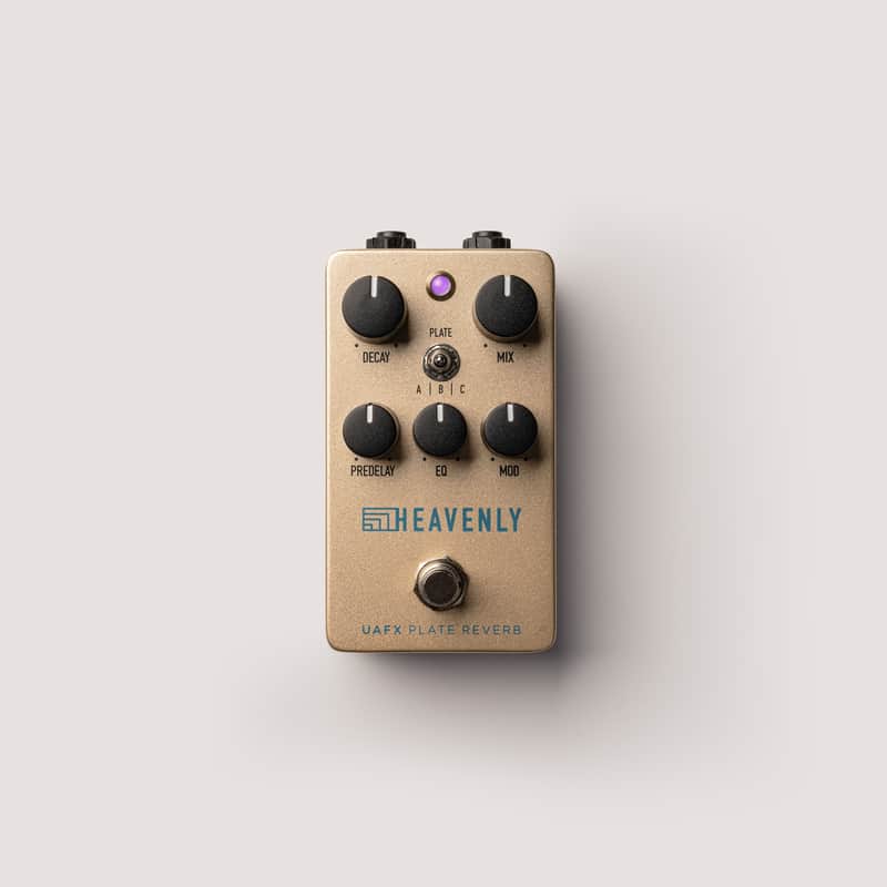 Universal Audio Heavenly Plate Reverb Effects Pedal - Mint, Open Box image 1
