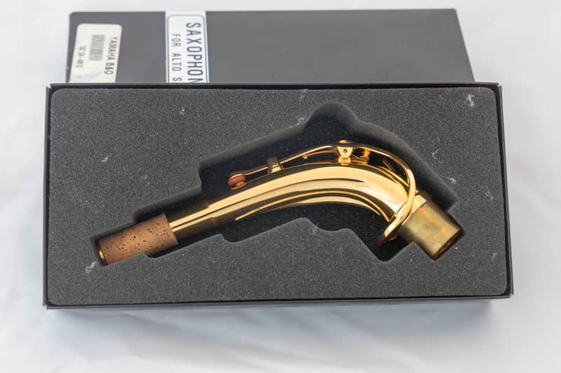 Yamaha YAC SN-AM1G M1 Alto Saxophone Neck Gold Plated image 1
