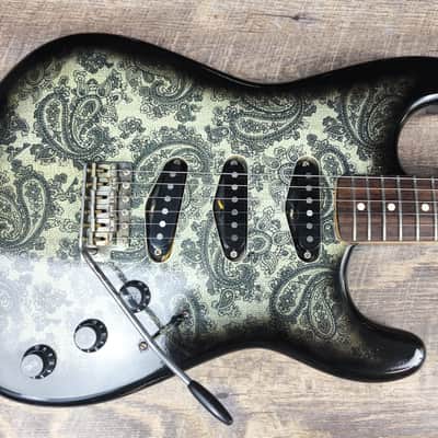 MyDream Partcaster Custom Built - Black Paisley SRV image 2
