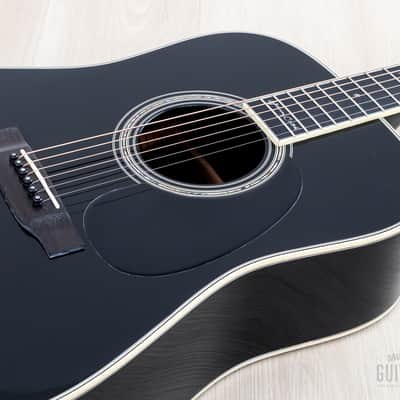 2010 Martin Johnny Cash Commemorative Edition D-35 Black, Near-Mint w/ Case & Hangtags image 8