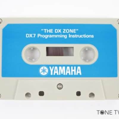Yamaha The DX Zone DX7 DX9 Programming Instructions Tape VINTAGE SYNTH DEALER 2 image 4