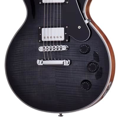 Schecter Solo-II Custom Trans Black Burst image 1