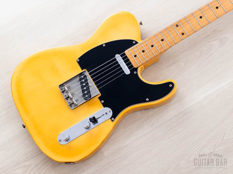 1991 Fender Telecaster ‘72 Vintage Reissue TL72-500 Butterscotch, Japan MIJ Fujigen image 1