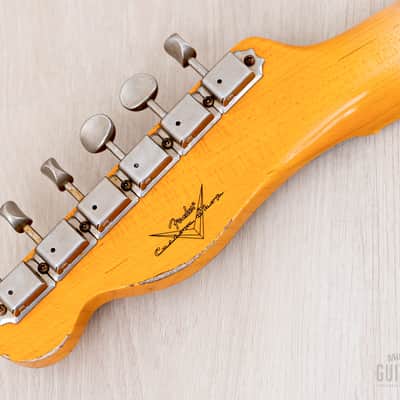 Fender Custom Shop 1952 Telecaster Heavy Relic Big U Neck Sunburst w/ '51 Nocaster Pickups image 5