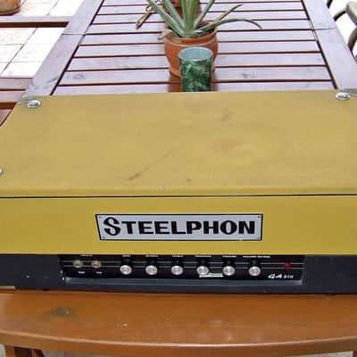 Steelphon GA 810 amp head from 1970's rare image 1
