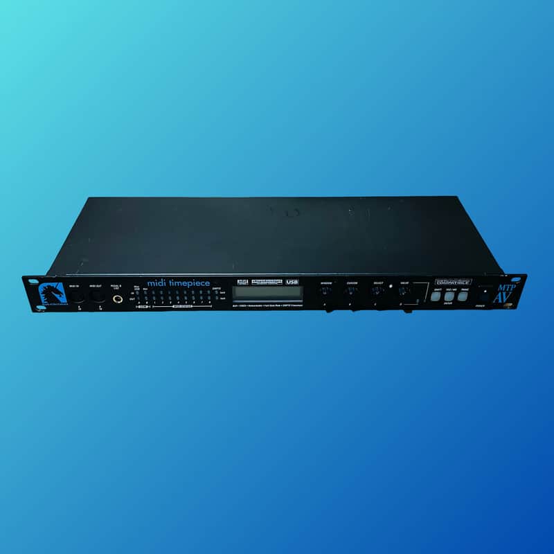 MOTU midi timepiece MTP AV 電源ケーブル 説明書付き MOTU MIDI