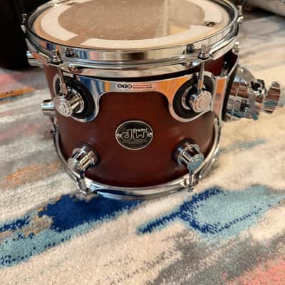 DW Performance Series 8x10" Rack Tom 2010 - Present - Tobacco Stain image 9