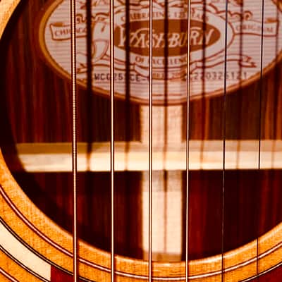 Washburn WCG25SCE Comfort Series Grand Auditorium Cutaway with Electronics 2010s - Natural image 10
