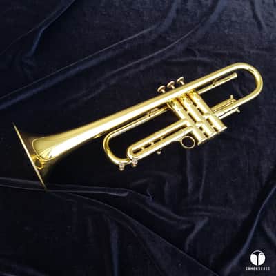 Jerome Callet SIMA by Kanstul USA GOLD LACQUER trumpet gamonbrass image 12