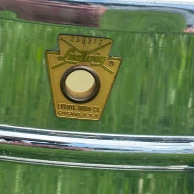 Ludwig LM400 Supraphonic 5x14" 10-Lug Aluminum Snare Drum 1985 - Present - Chrome-Plated image 4