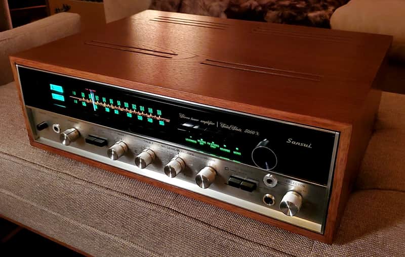 Sansui 5000X Stereo Receiver - Beautiful Condition - Working Perfectly - F-6013 Boards image 1