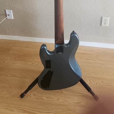 Squier contemporary Jazz bass 2000's - Metalic Grey image 5