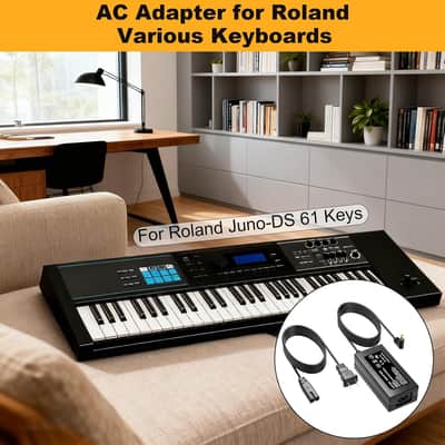 9V Charger for Roland PSB-120 Digital Keyboard Compatible Models: Roland PSB-120, PSB-1U, ACB-120, ACF-120, ACK-120, ACI-120, VG-99, GT-10, SPD-SX, AX-09, FA-06 Power Adapter Cable image 4