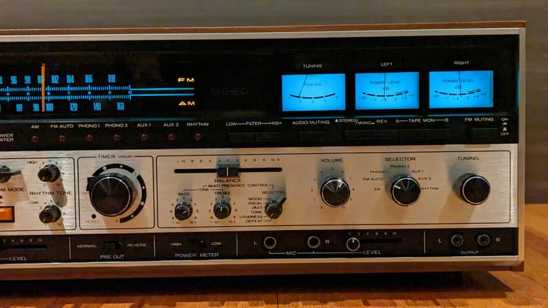 Kenwood KR-6170 rebuild restoration recap service kit fix repair