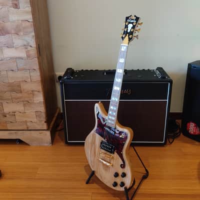 D'Angelico Deluxe Bedford Natural Swamp Ash image 6