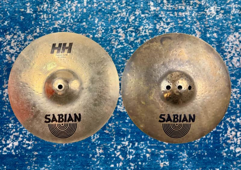 13” Sabian HH FUSION Hihats 945g 1520g image 1