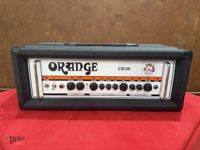 Orange CR120H Crush 120 Balck + Cover image 1