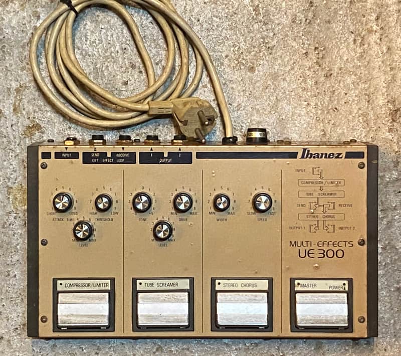 Ibanez UE300 1980's - Metal Box - Compressor /Limiter Tube Screamer Stereo Chorus image 1