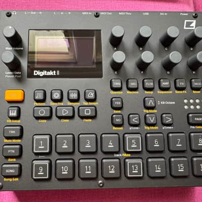 Elektron Digitakt II + Decksaver - Sampler and Sequencer image 2