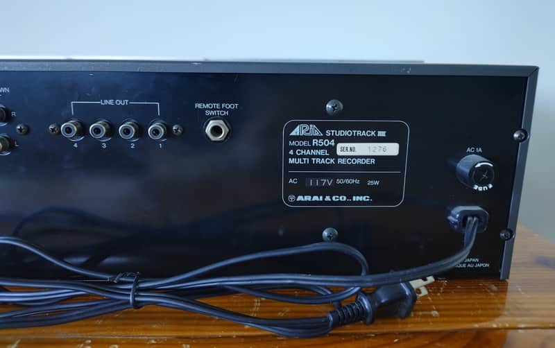 Aria Studiotrack III R504 - 4 Track Cassette Recorder * Video