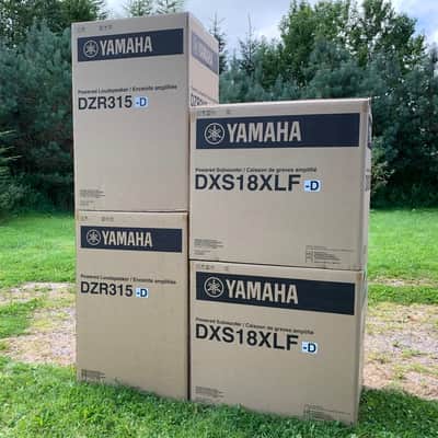 (PAIR) Yamaha DXS18XLF-D Dante-Equipped Powered PA Subwoofer Free UK Shipping image 3