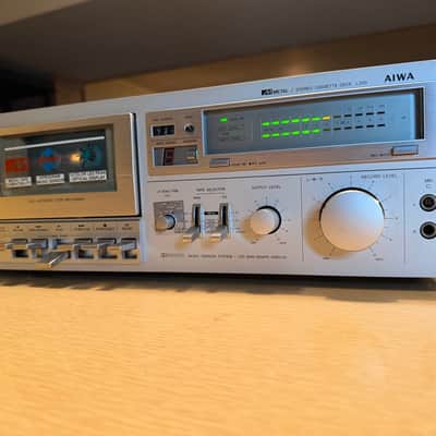 Aiwa L300 AD-L300 U Vintage Stereo Cassette Deck FRESHLY Serviced New Belts Rare image 2
