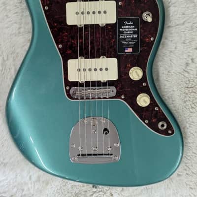 Fender American Professional Classic Jazzmaster, Faded Sherwood Green Metallic image 9