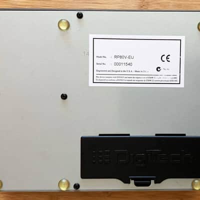 DigiTech RP80 / RP80V-EU Modeling Guitar Processor image 5