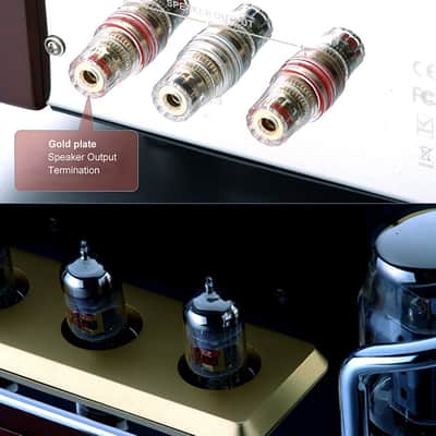 Dared VP-99P HiFi Vacuum Tube Integrated Amplifier,Stereo Amplifier, with Subwoofer Output, Output Power 50Wx2,KT88,12AX7...AC110 and AC230 Switchable image 11