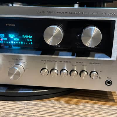 Kenwood KR-5400 Vintage AM/FM Stereo Receiver LED Upgrade Tested Working image 3