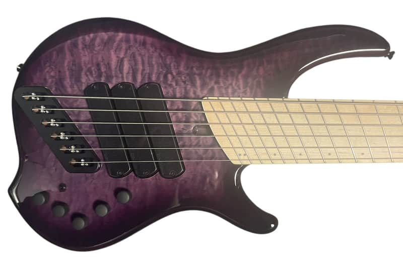 Dingwall Combustion (6), Ultra Violet / Maple / 3 Pickups *In Stock! image 1