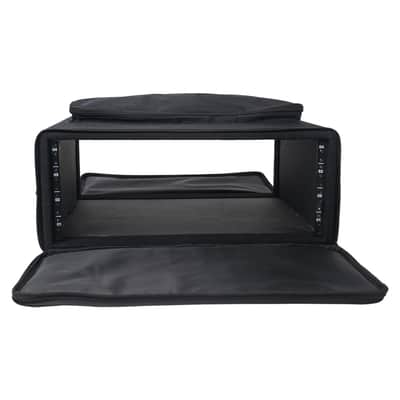 STRB-416B | Portable 4U Soft Rack Bag Case w/ 14" Rackable Depth, Plywood Frame, Padded Nylon, Shoulder Strap, Accessory Pocket image 2