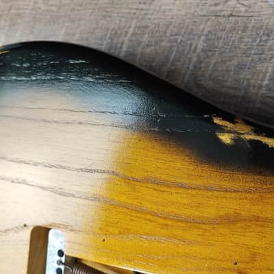 MyDream Partcaster Custom Built - 2-tone Sunburst Hepcat Serie L image 14