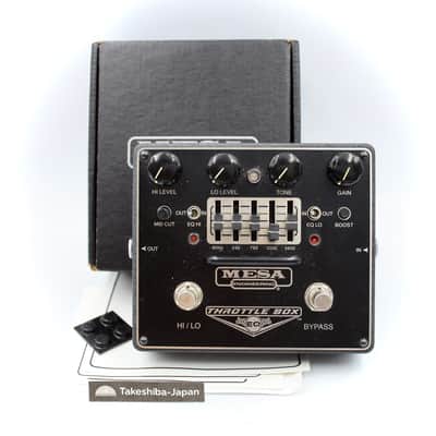 Mesa Boogie Throttle Box EQ Overdrive Pedal With Original Box Guitar Effect Pedal TEQ-360 image 1