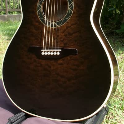 1997 K. Yairi YD87N TBK Made In Japan Black+Hard Case image 2