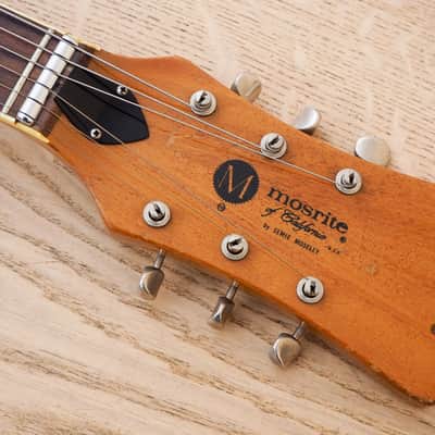 1973 Mosrite Stereo 350 Vintage Electric Guitar Mahogany w/ Humbuckers & Case image 4