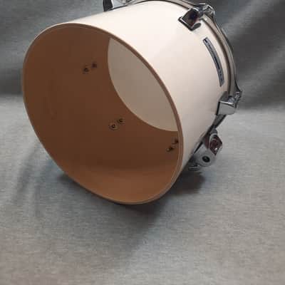 Taye  Studio Maple Concert Toms with Stand  Vintage White image 11