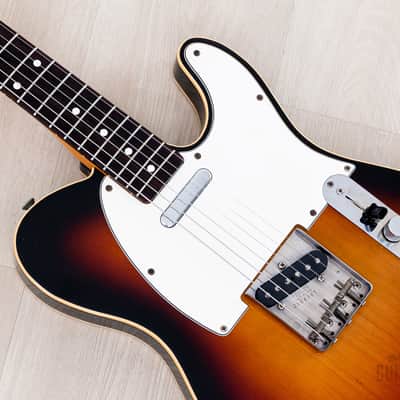 1983 Fender JV '62 Telecaster Custom TL62B-65 Sunburst w/ Case, Japan MIJ Fujigen image 7