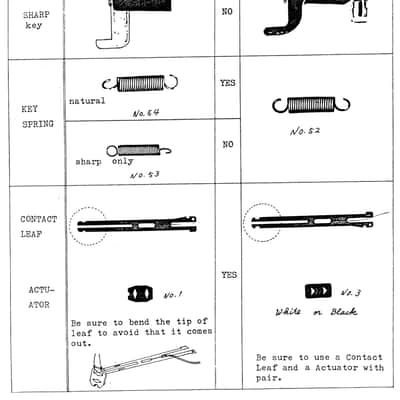 ORIGINAL Roland Replacement TOP C/F Key (EARLY VERSION) (106H022) for Jupiter-4, System-100/700, SH-1/2/3/3A/5/7, RS-505, VP-330, Promars, etc image 4