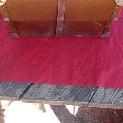 Ultra-Rare Vintage 1980s Sonor Z 6080 Vulkanfiber Drum Case for 14x8" Snare Drums (Signature Series / Horst Link HLD 580 / 588 / 590) — Made in Germany image 11