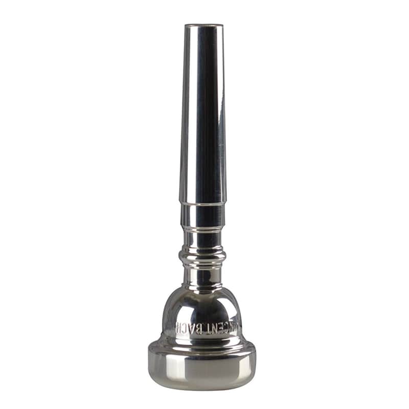 Bach Classic Cornet Silver Plated Mouthpiece 9D image 1