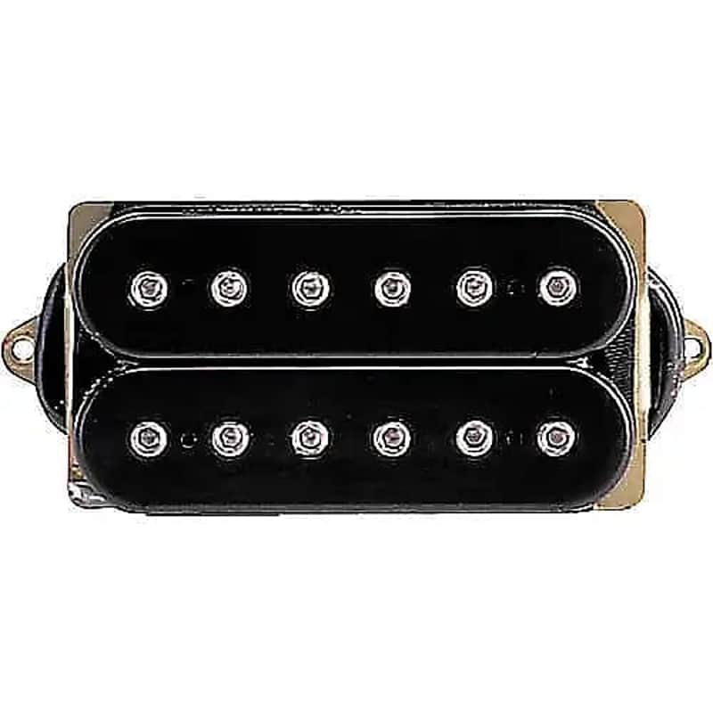 DiMarzio DP100BK Super Distortion Humbucker Black Standard Spacing image 1