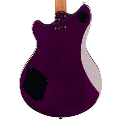 EVH SA-126 Special QM Semi-Hollow Guitar - Trans Purple image 7