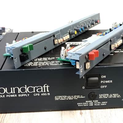 Soundcraft CPS450/B + Sac200 Mono Input module 2202 image 9