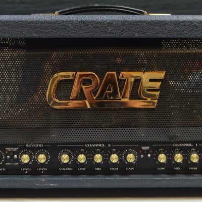 Crate Blue Voodoo BV120H Tube Guitar Amplifier Head 120W USA Amp #21BCJPMB0031 image 2